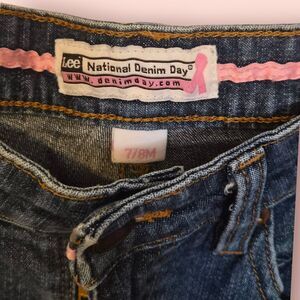 National Denim Day Vtg Lee Jeans 7/8M